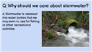 Why should we care about stormwater?