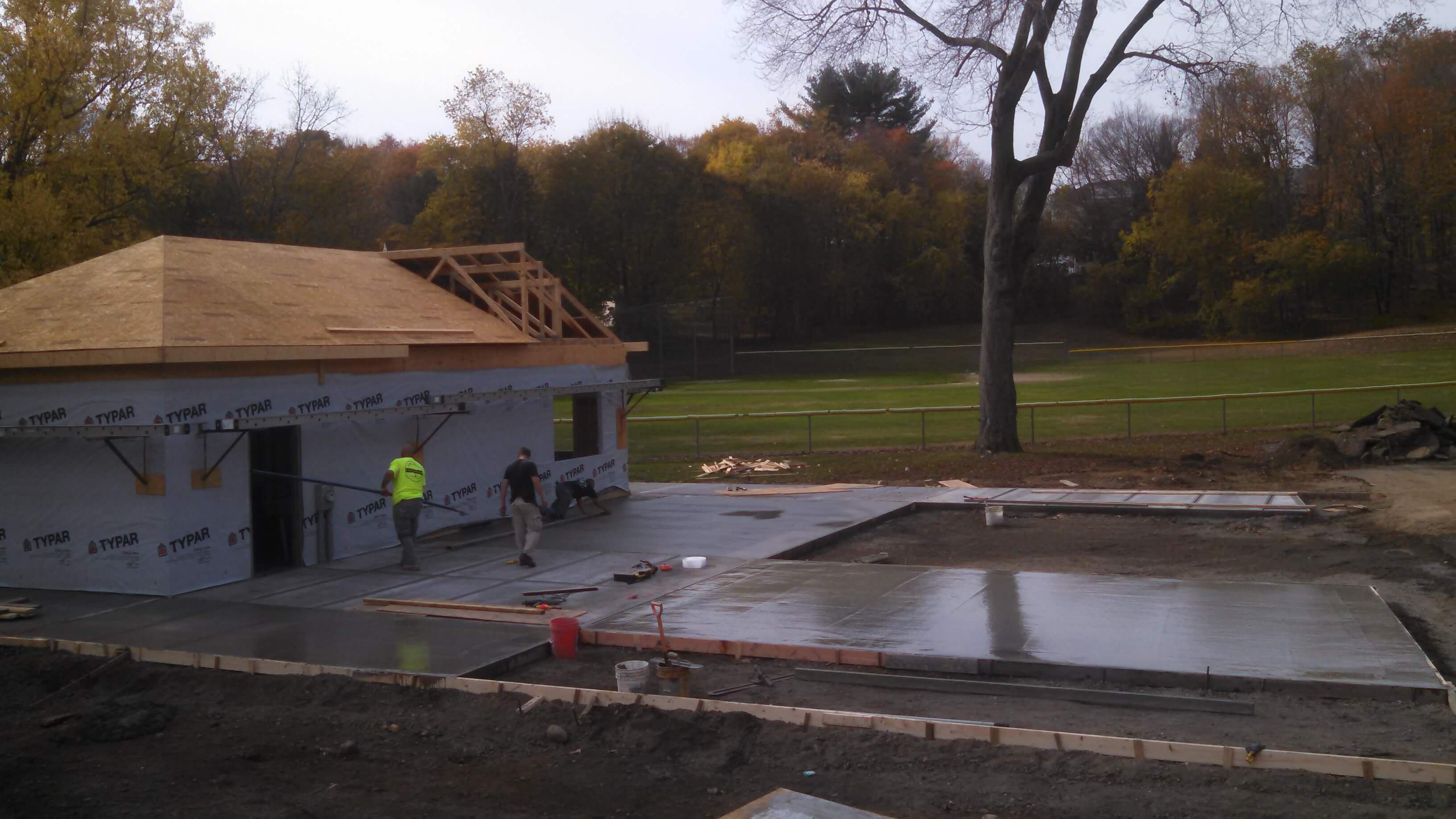 Albion Park Building Drywall and Cement Portico