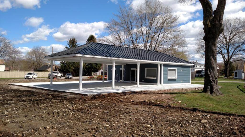 Albion Park Completed Building Without Landscaping